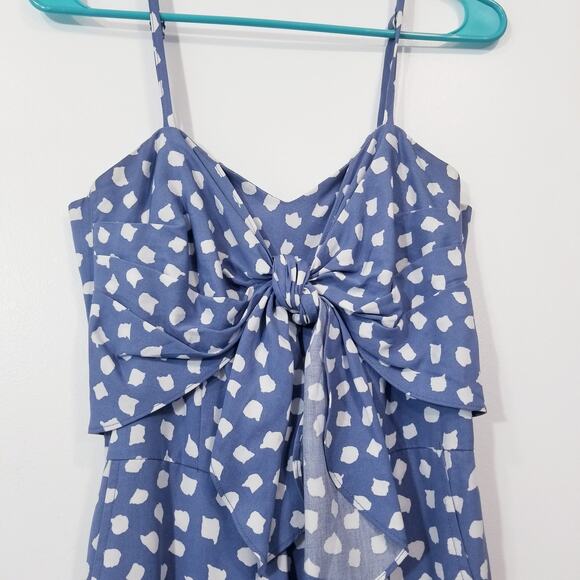 Anthropologie Whit Two Blue & White Jumpsuit - Picture 9 of 12